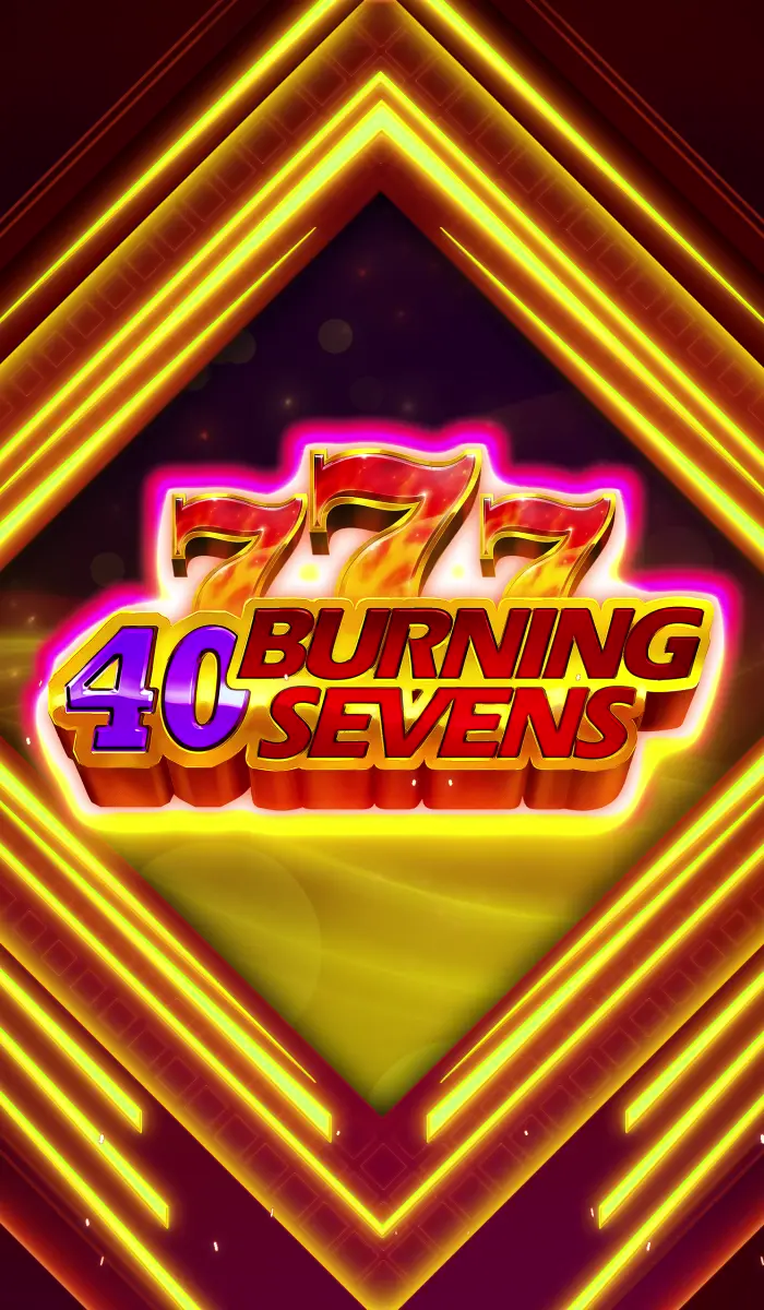 40 Burning Sevens animated banner